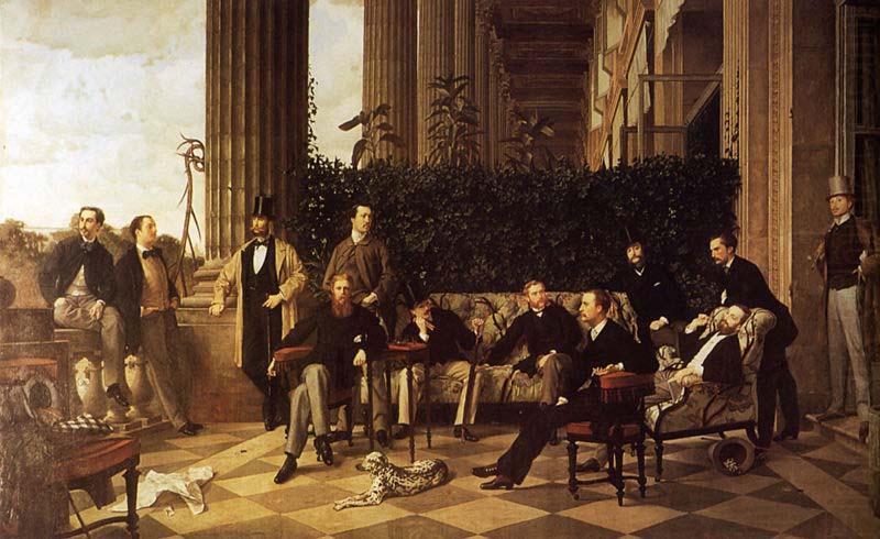 Le Balcon du Cercle de la rue Royale, James Tissot